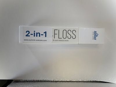 Summit Oral Care® 2-in-1 Floss Summit Oral Care® 2-in-1 Floss