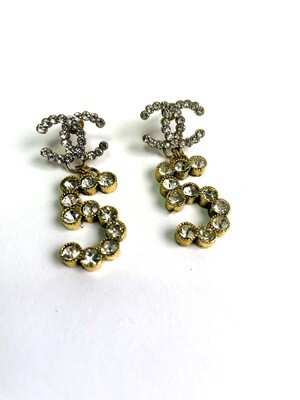 CHANEL #5 EARRINGS