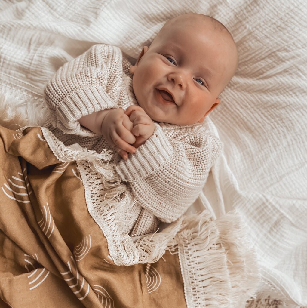 Fringe swaddle sales