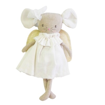 Angel Baby Mouse-Ivory Gold