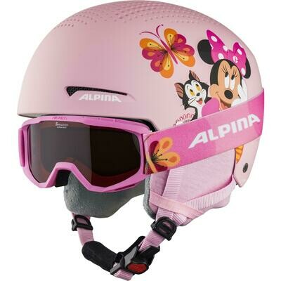 2021 Шлем детский ALPINA Zupo Disney Minnie Mouse р. 51-55 2021 Шлем детский ALPINA Zupo Disney Minnie Mouse р. 51-55