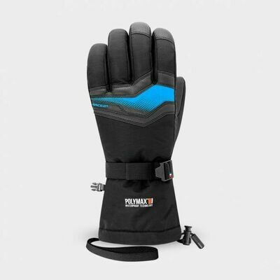Перчатки RACER LOGIC3 черн./син. Перчатки RACER LOGIC3 черн./син.