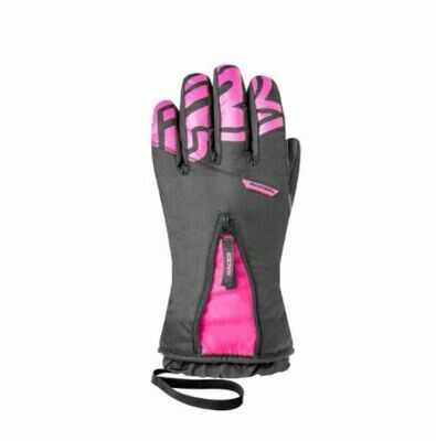 Перчатки RACER GWINTER2 черн./роз. Перчатки RACER GWINTER2 черн./роз.