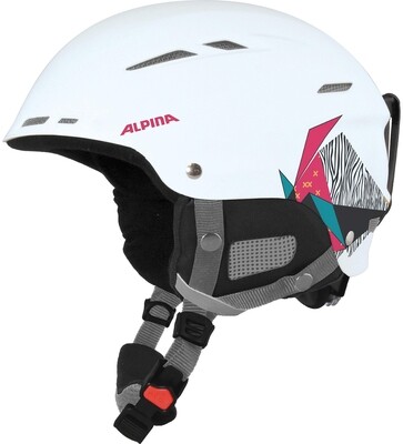 2022 Шлем ALPINA Biom White/Pink Matt