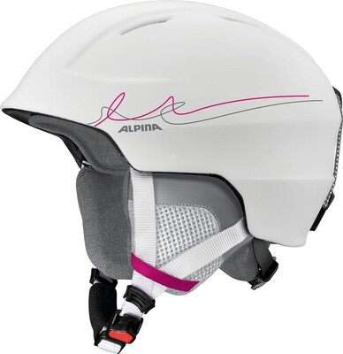 2022 Шлем ALPINA Chute White/Pink/Grey Matt