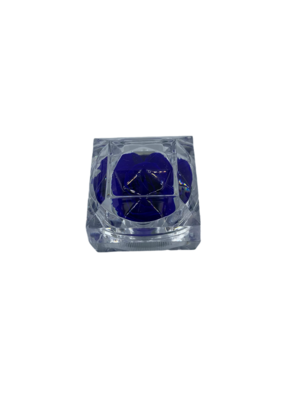 Unique Preserved Royal Blue Rose in Acrylic Box