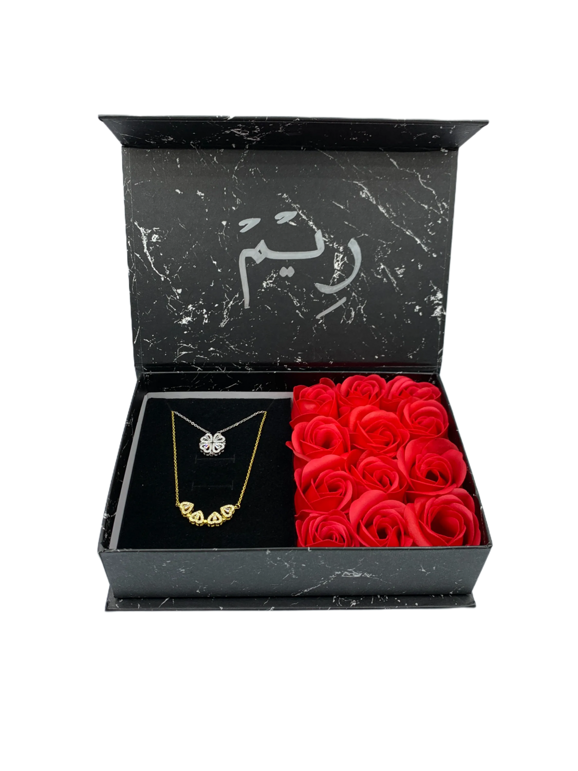 Luxury Fragrant Rose &amp; Jewelry Gift Box
