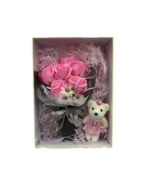 Fragrant Pink Rose Mini Bouquet