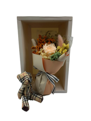 Preserved Mix Rose Mini Bouquet