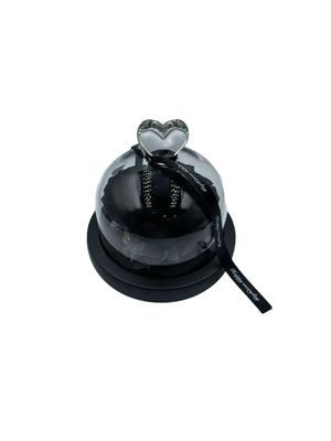 Black Preserved Rose in Glass Dome | Luxury Eternal Rose Gift