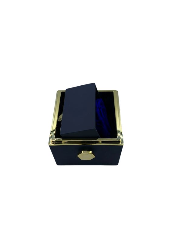 Rotating Blue Gift Box