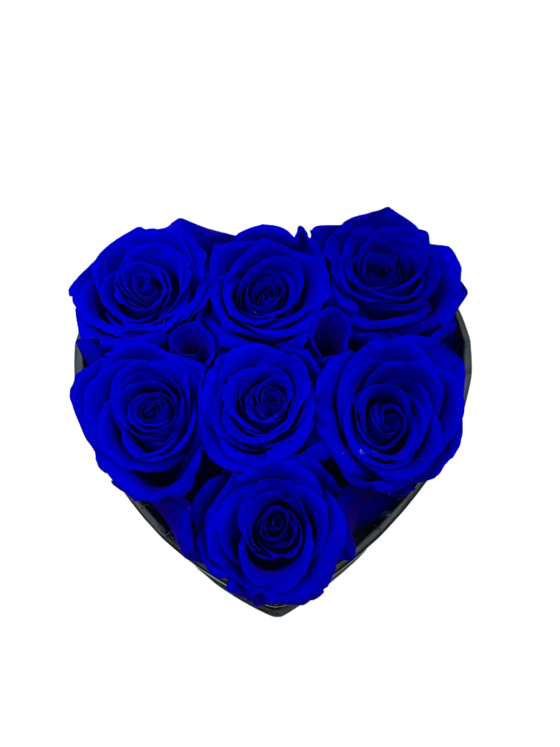Blue Preserved Roses Bouquet