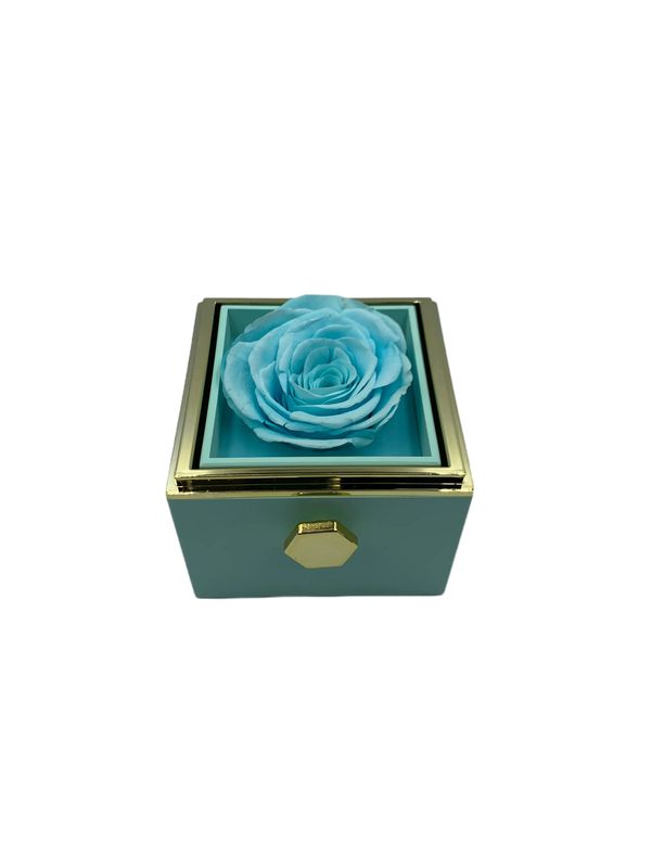 Rotating Baby Blue Gift