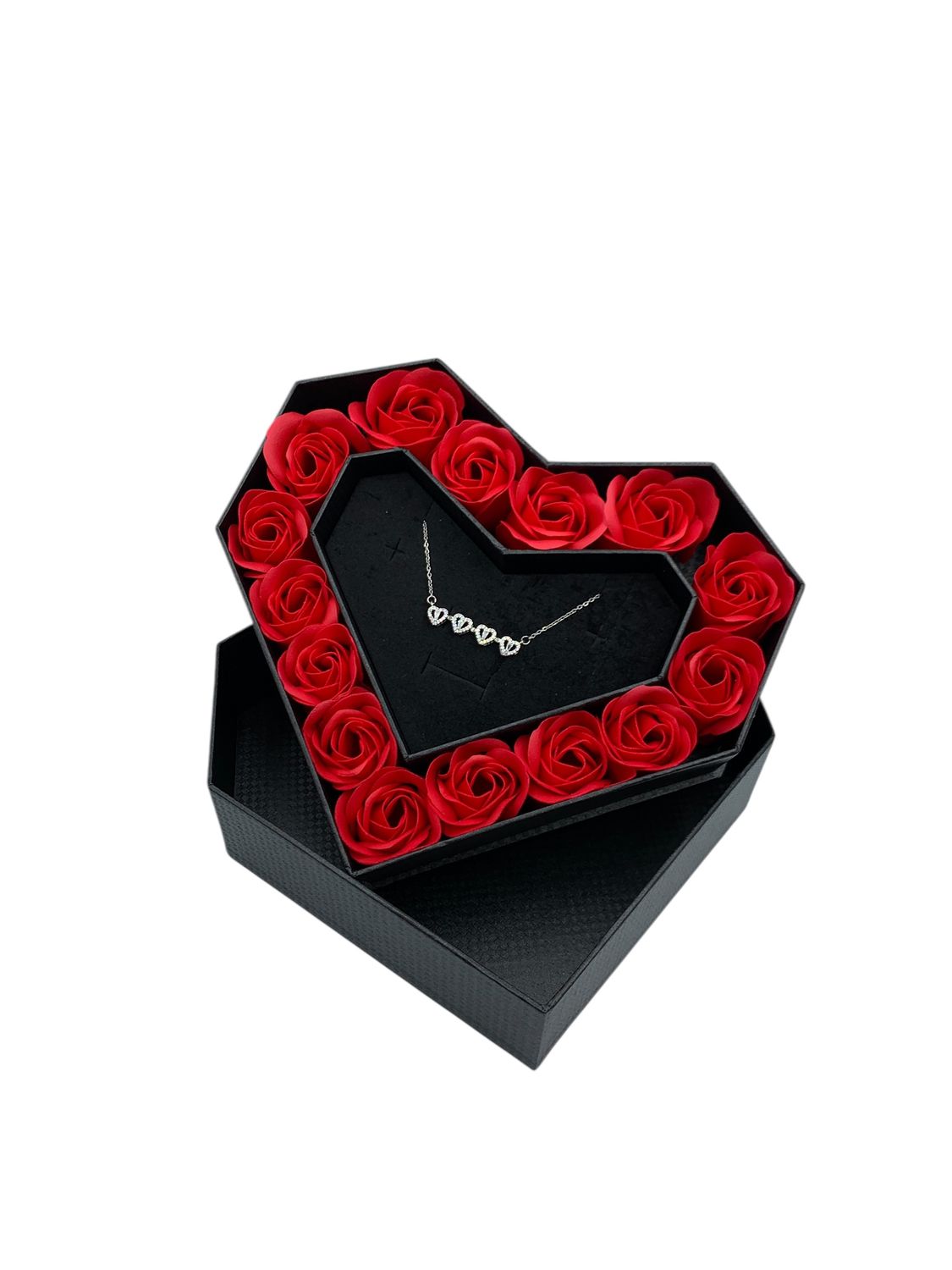 Black Heart Box Fragrant Rose
