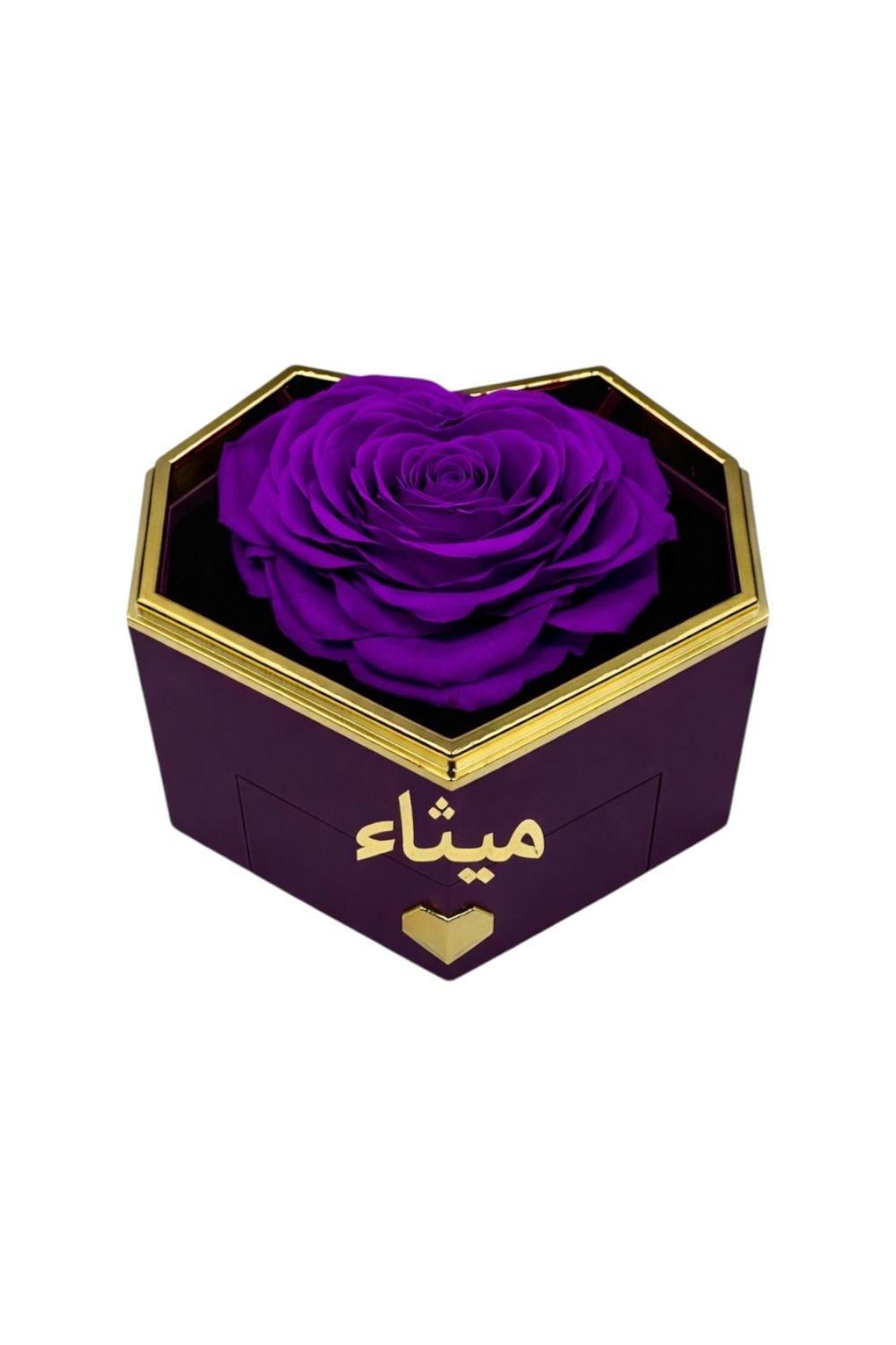 Royal Amethyst Rose Set
