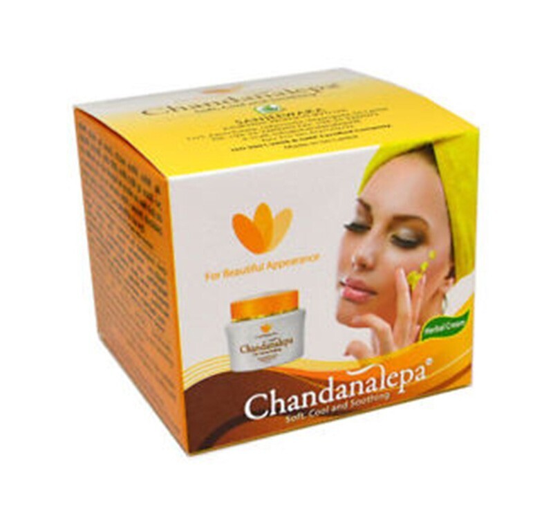 Chandanalepa 100% Natural Ayurvedic Herbal Fairness Cream/40g