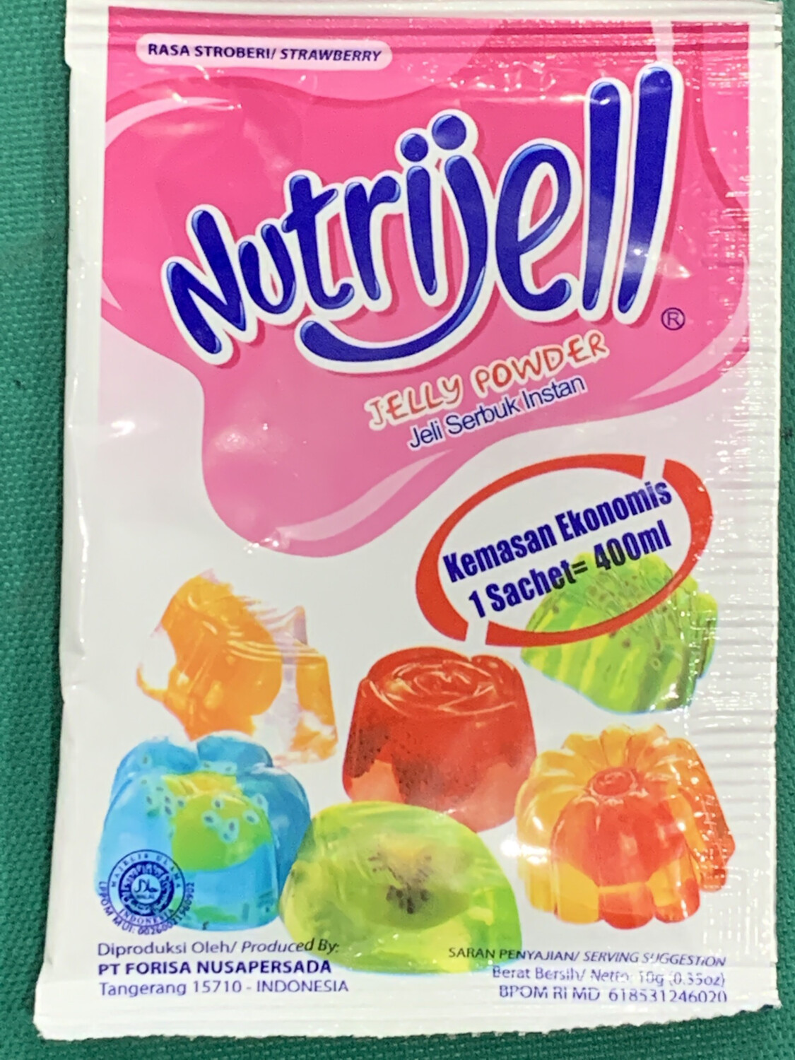 Nutrijell Strawberry 10g