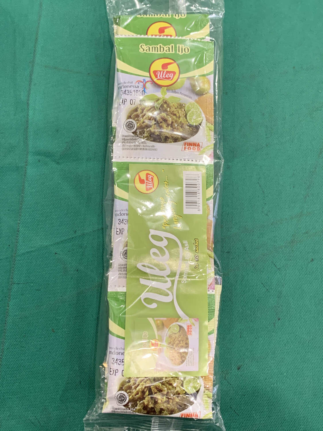 Finna Sambal IJO Sachet 10pcs Set