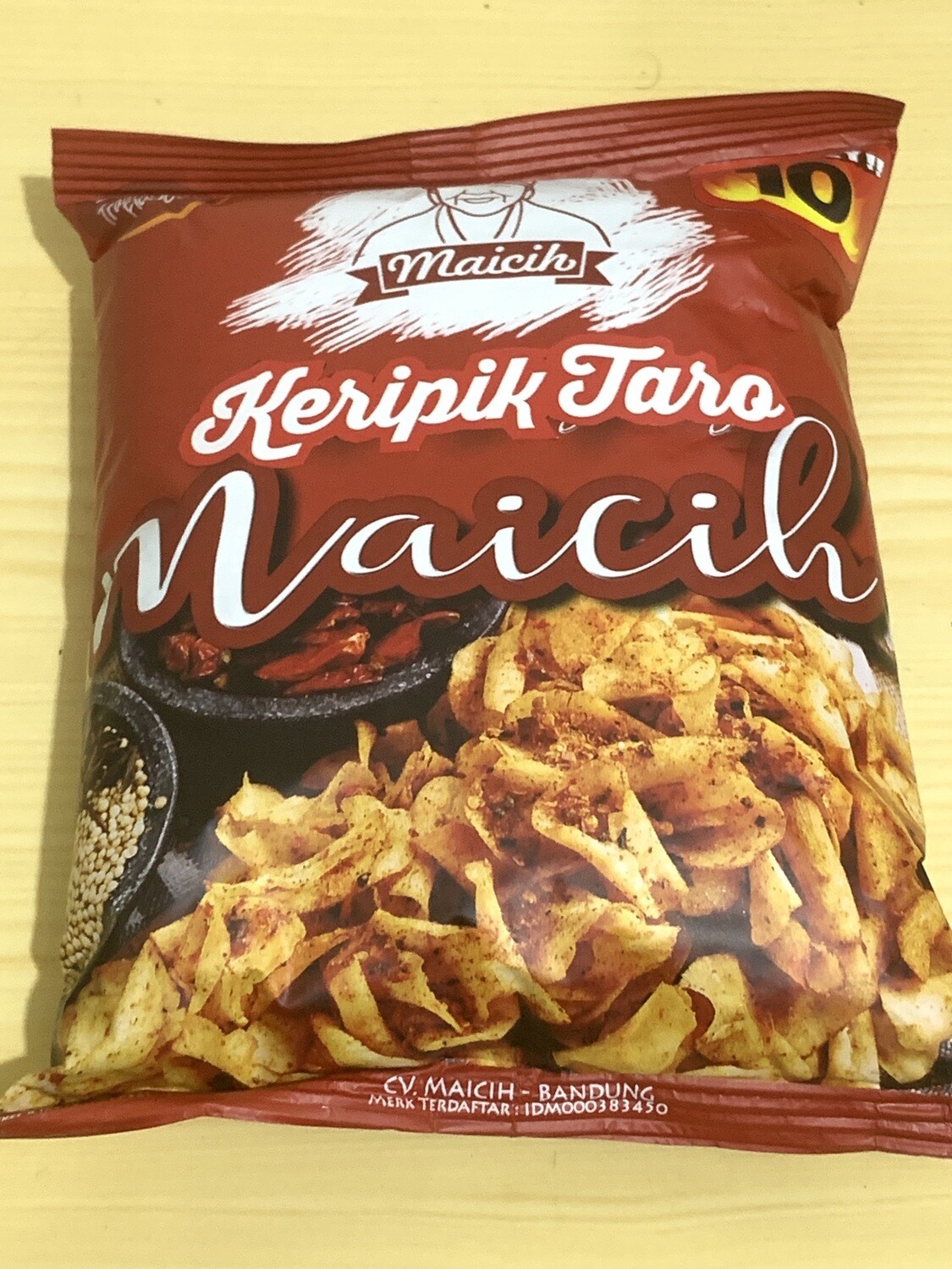 Maicih Keripik Taro Level 10. 100g