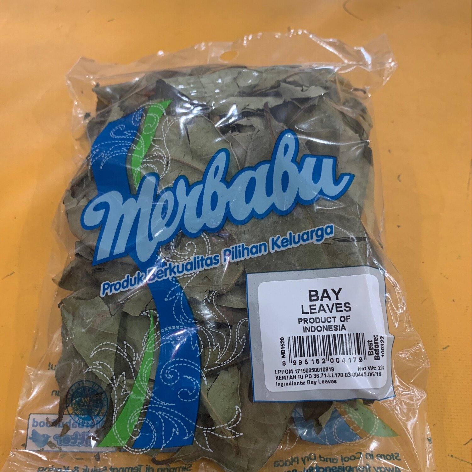  Bay Leaves / Daun Salam20g