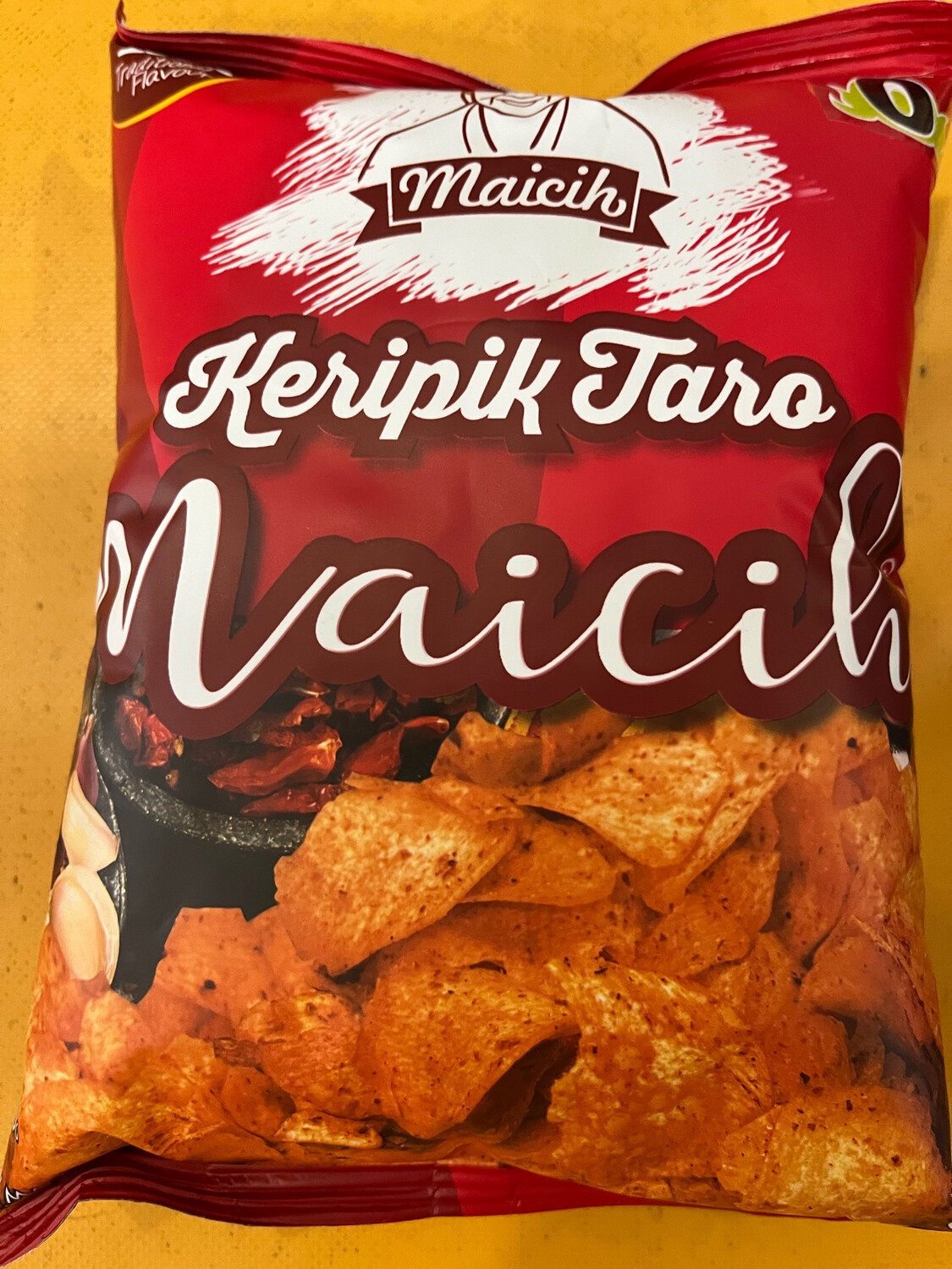Maicih Keripik Taro Level 0. 100g