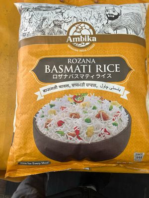 Ambika Rozana Basmati Rice 5kg