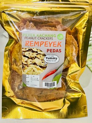 Rempeyek peanut crackers (100g x20pcs)1case