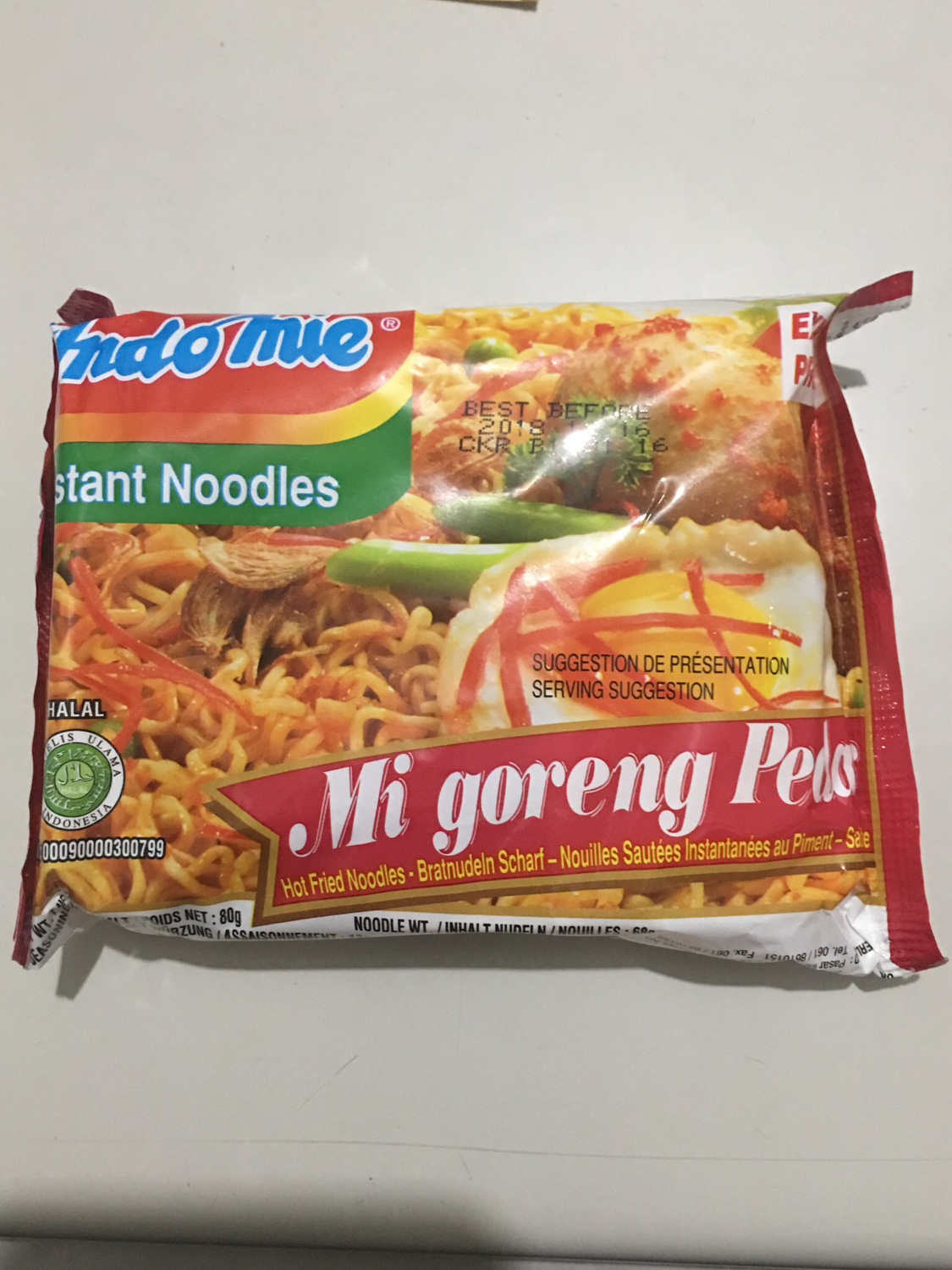 Indomie Mie goreng Pedas