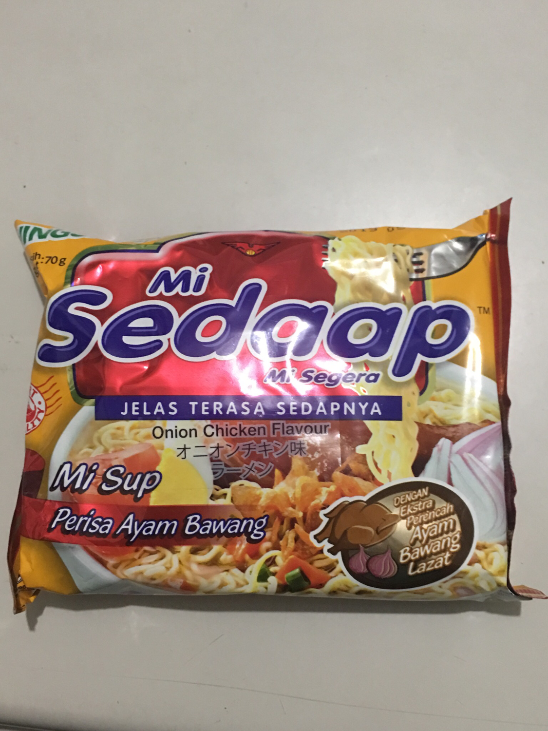 Mi Sedaap Mie sup / Onion Chk Flavor 