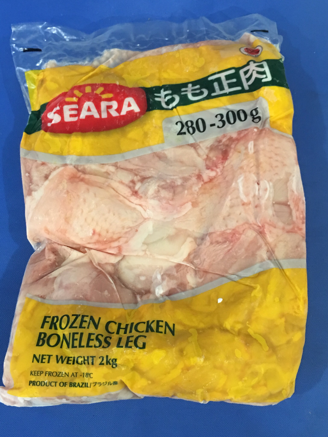 Chicken leg boneless2kg (Brasil)