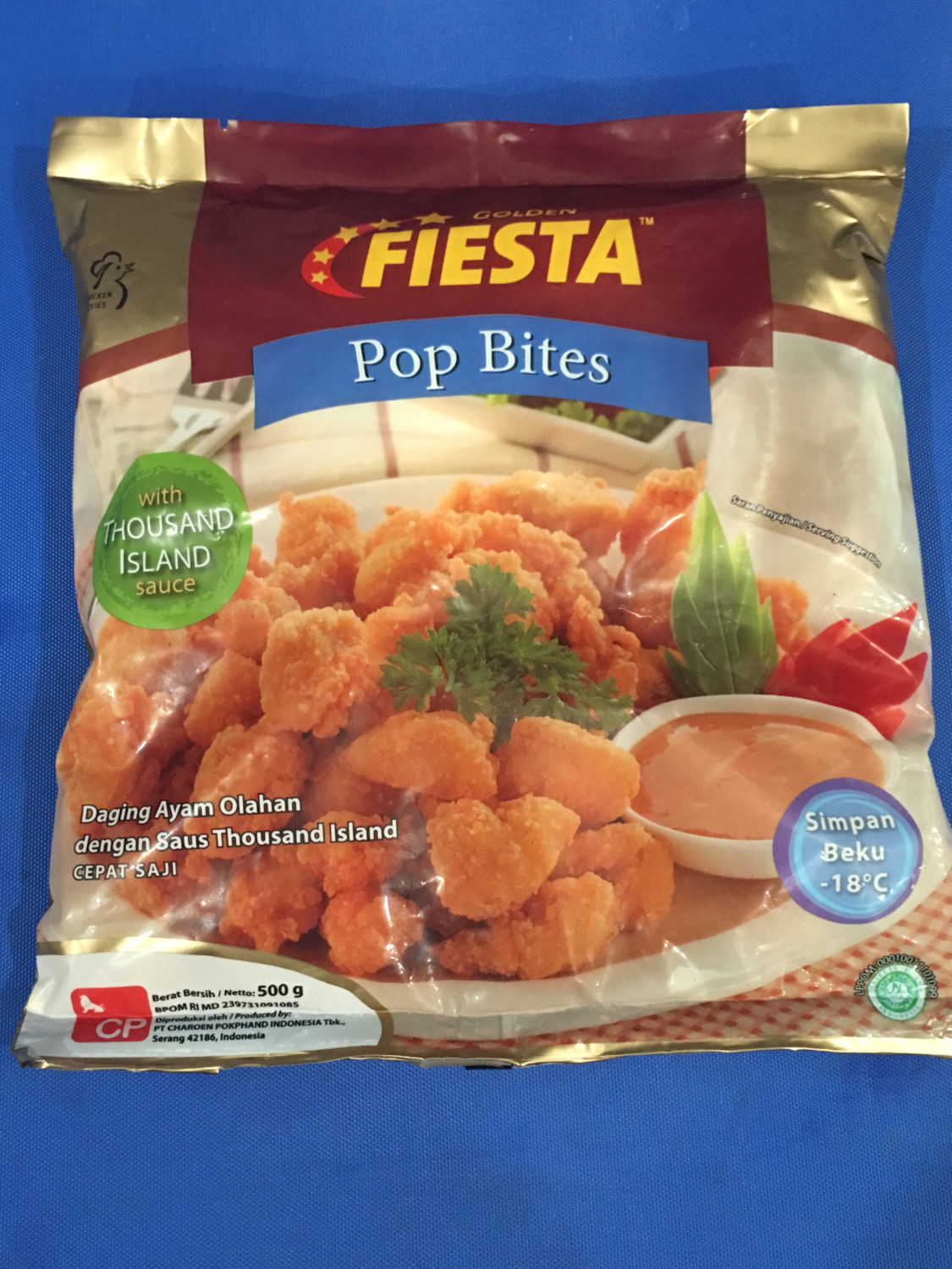 Chicken pop bites Fiesta500g