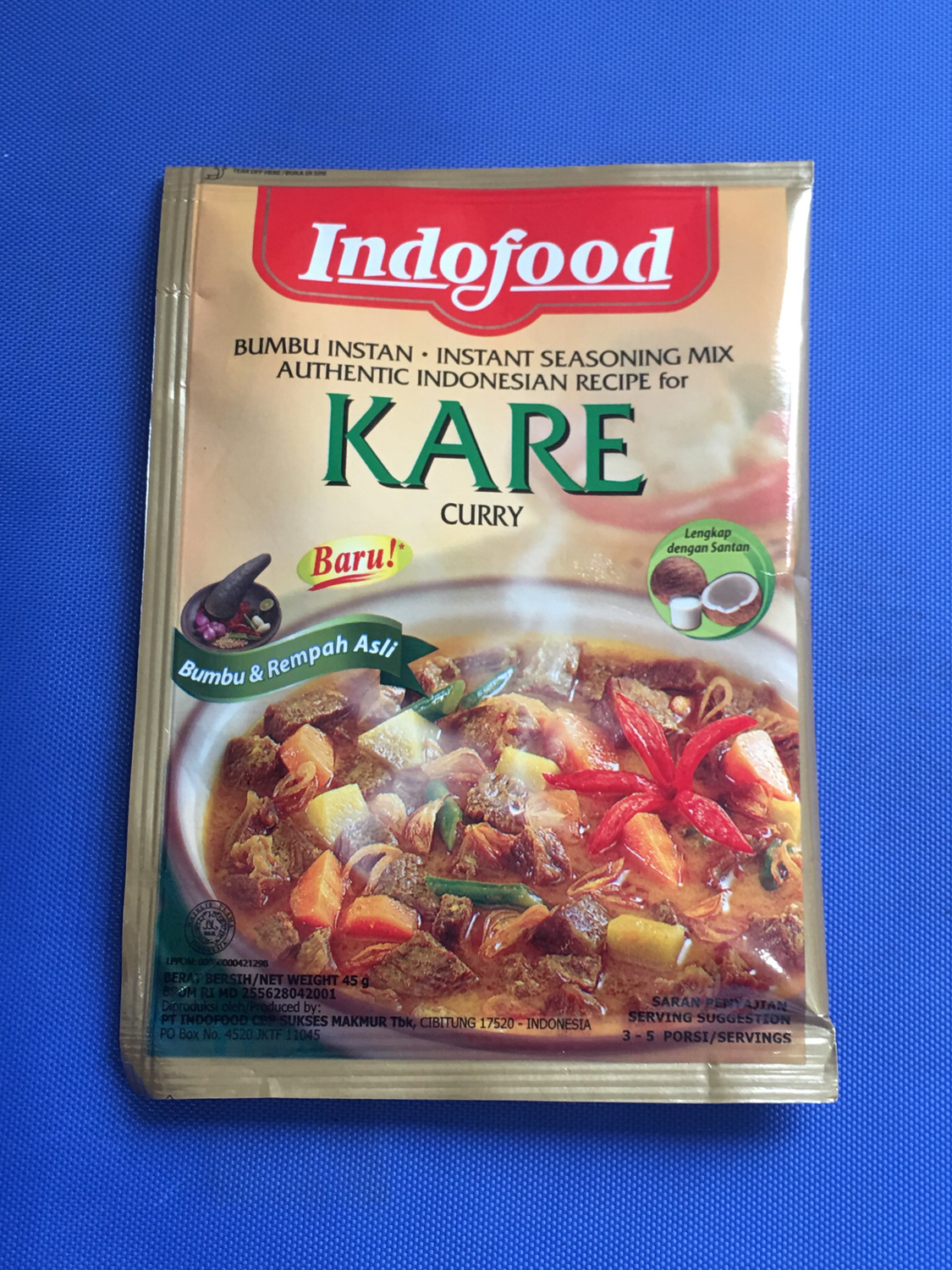 Indofood Kare 45g