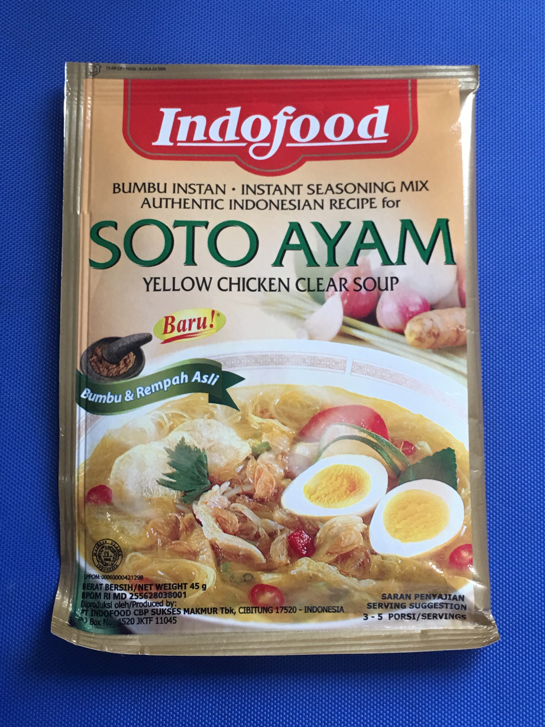 Indofood Soto Ayam 45g