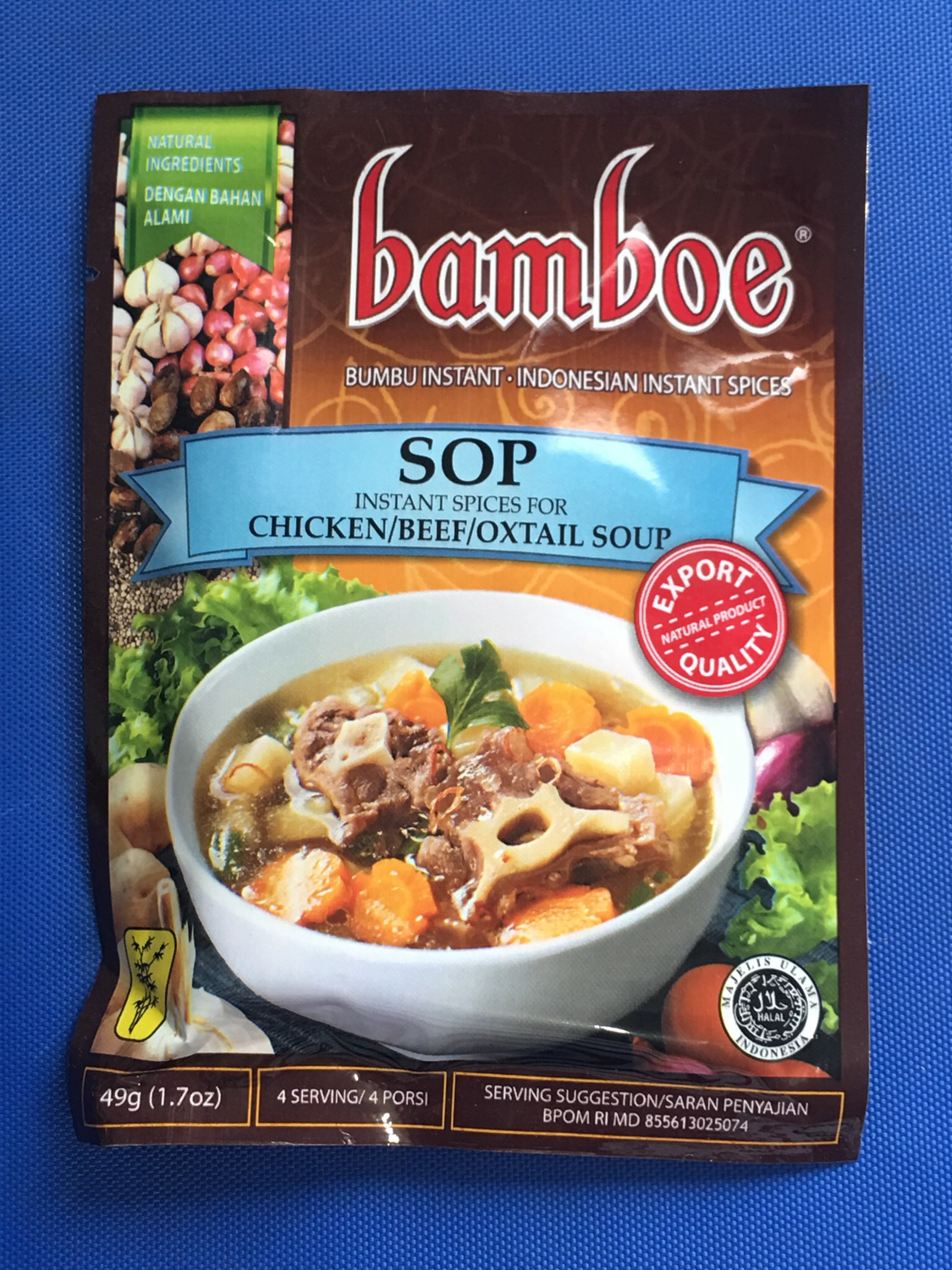 Bamboe Sop 49g