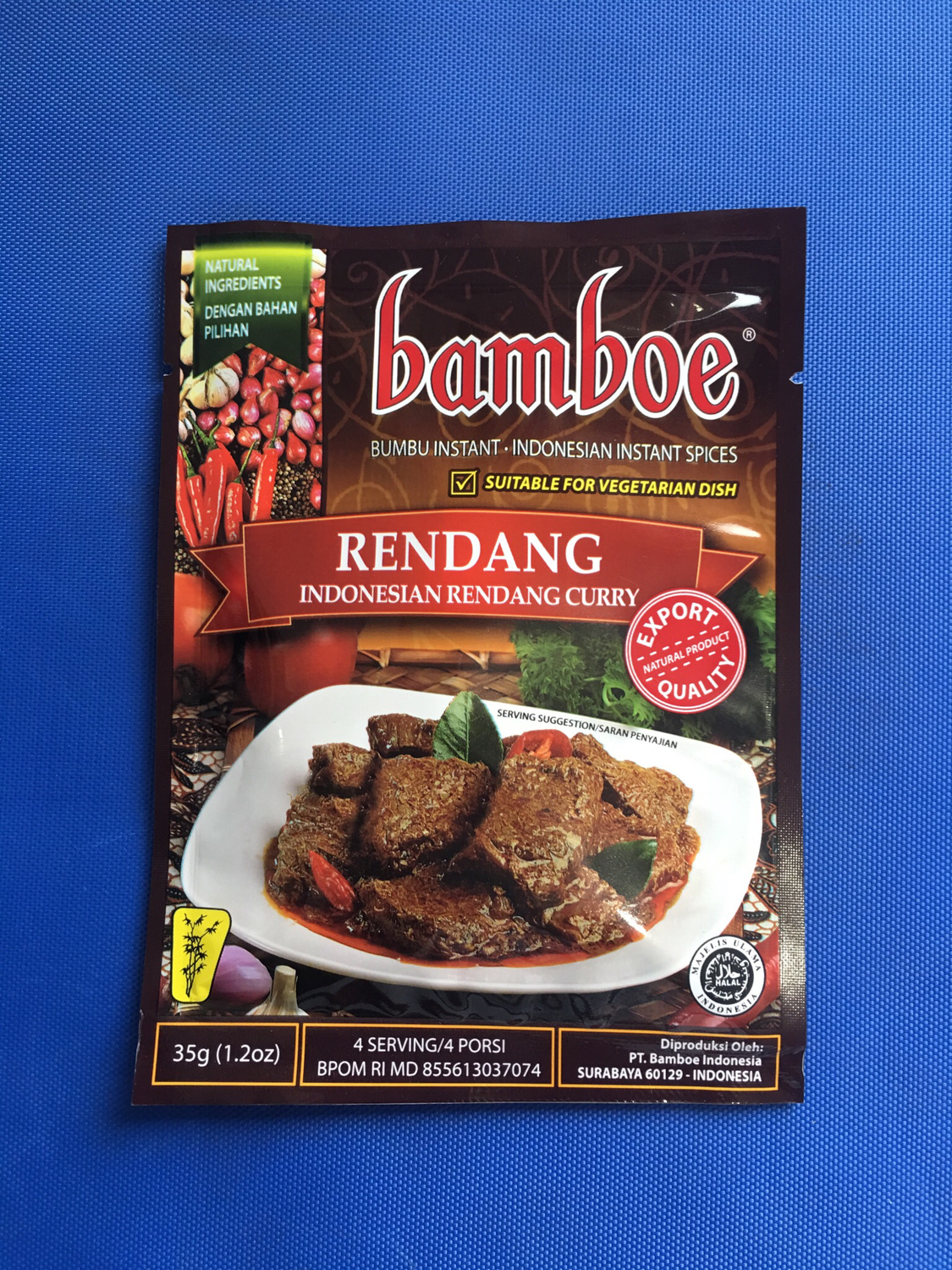 Bamboe Rendang 35g