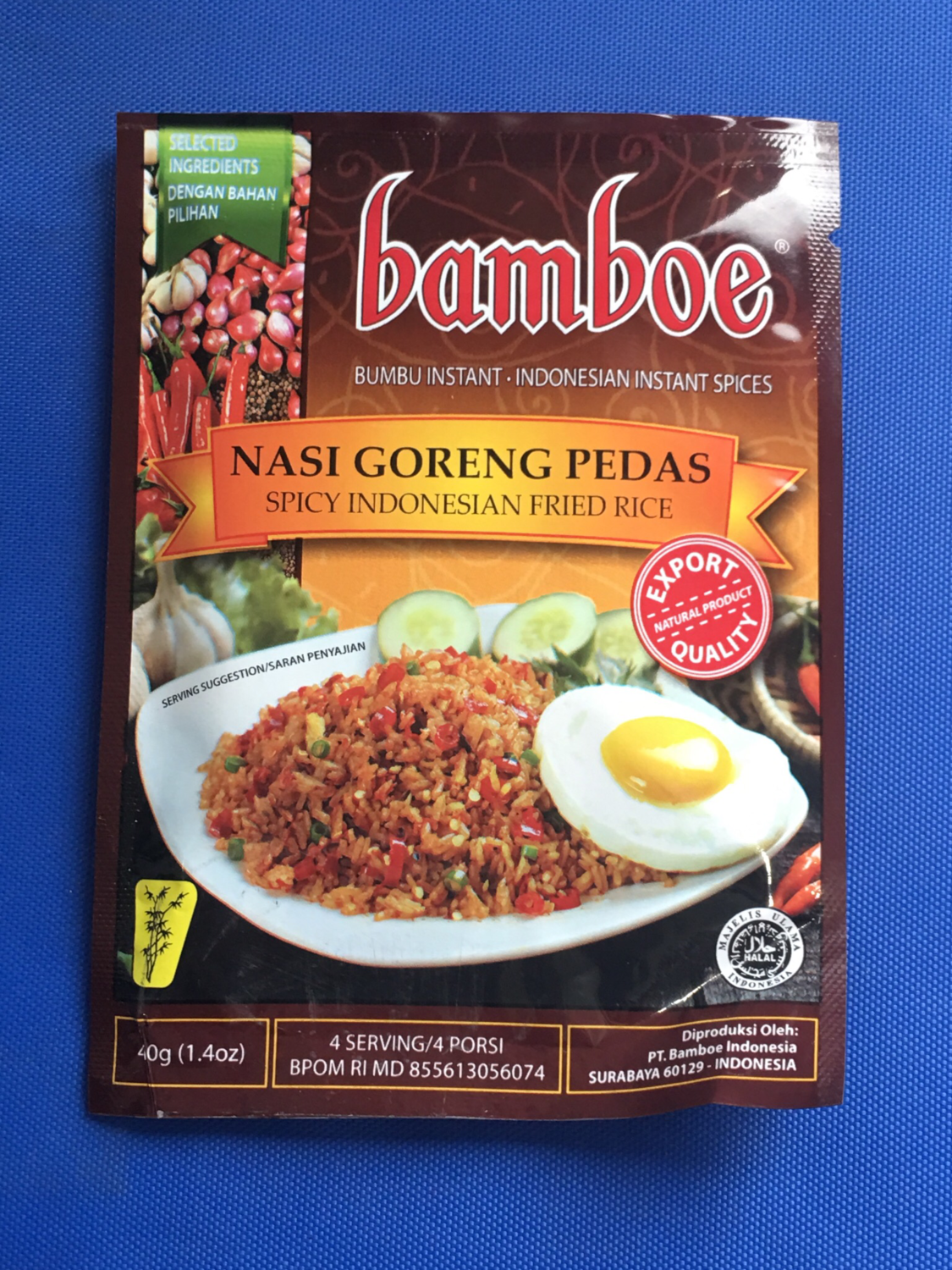 Bamboe Nasi Goreng Pedas 40g