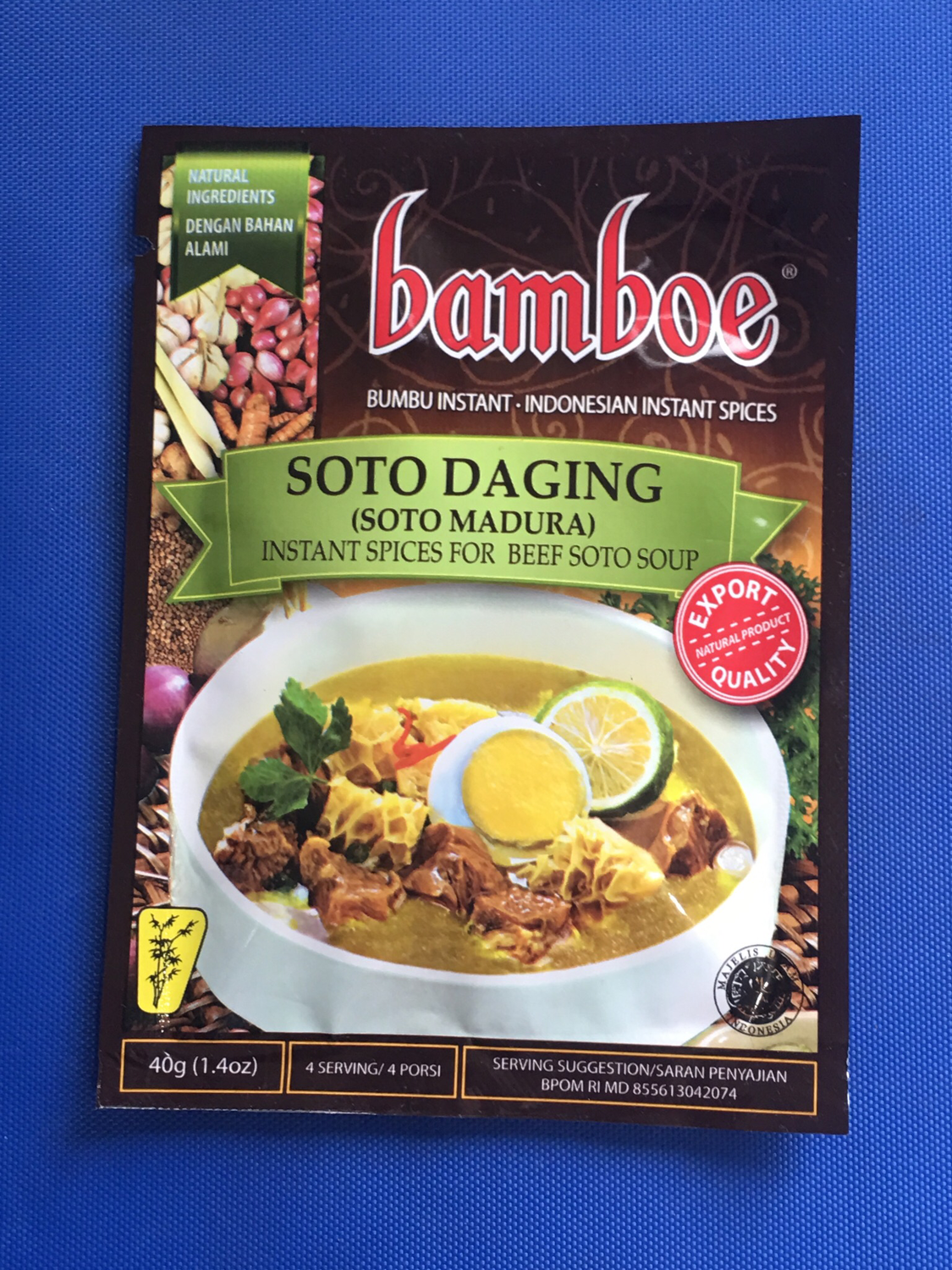 Bamboe Soto Daging 40g