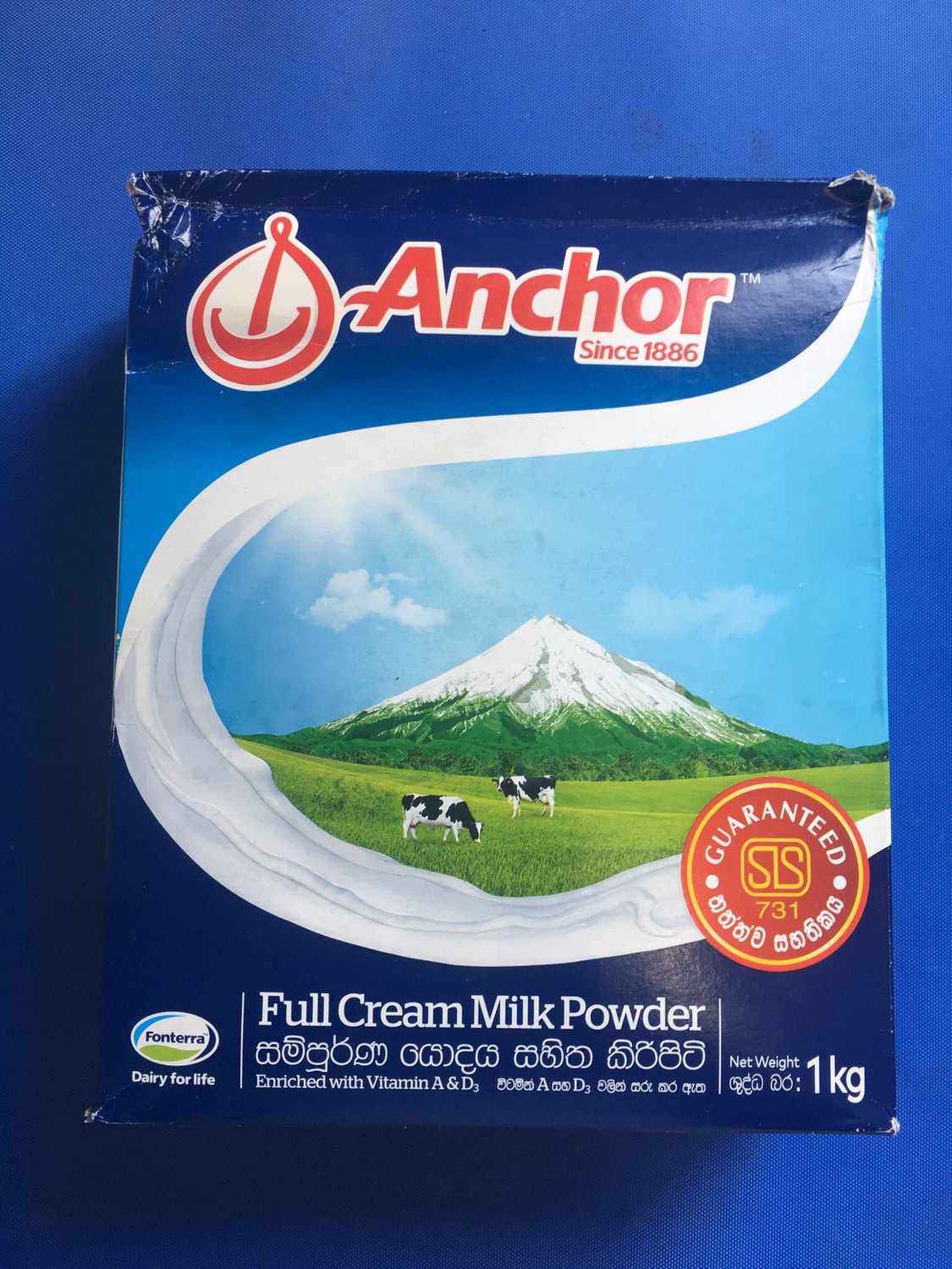 Anchor full cream Milk powder 1kg