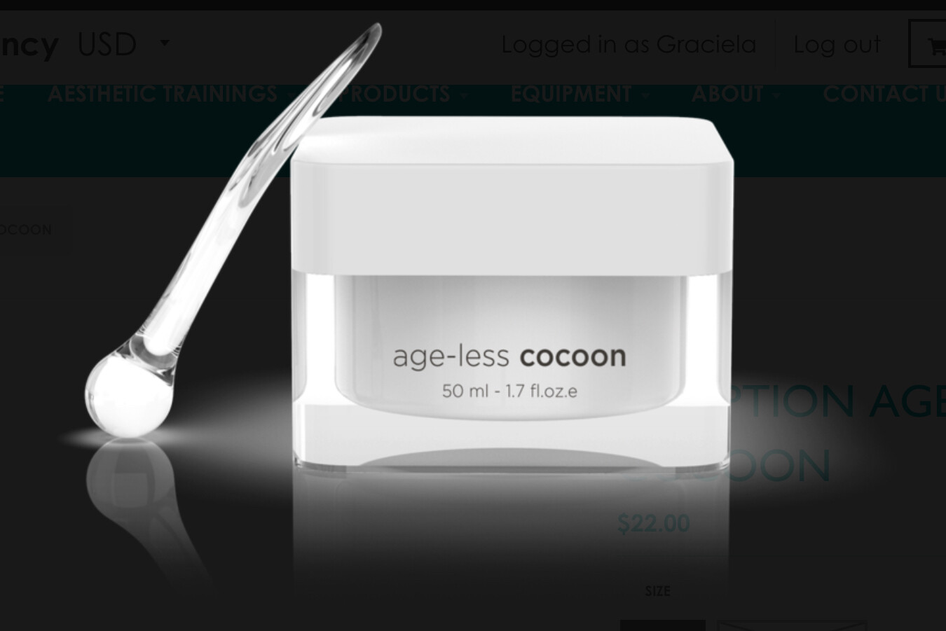 EKSEPTION AGE LESS COCOON 
50 ML