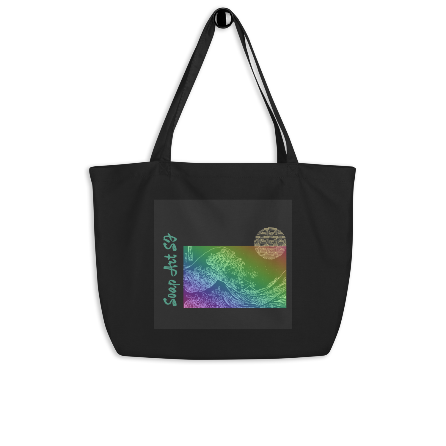Tote Bag, Organic Cotton Large, Designed by SoapArtSF