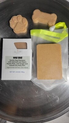Dog Shampoo, WAG Bar - Solid shampoo bar
