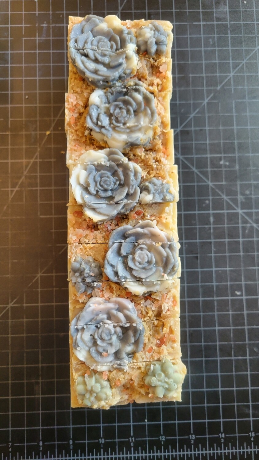 Custom loaf of cold processed soap (10-1&quot; bars)