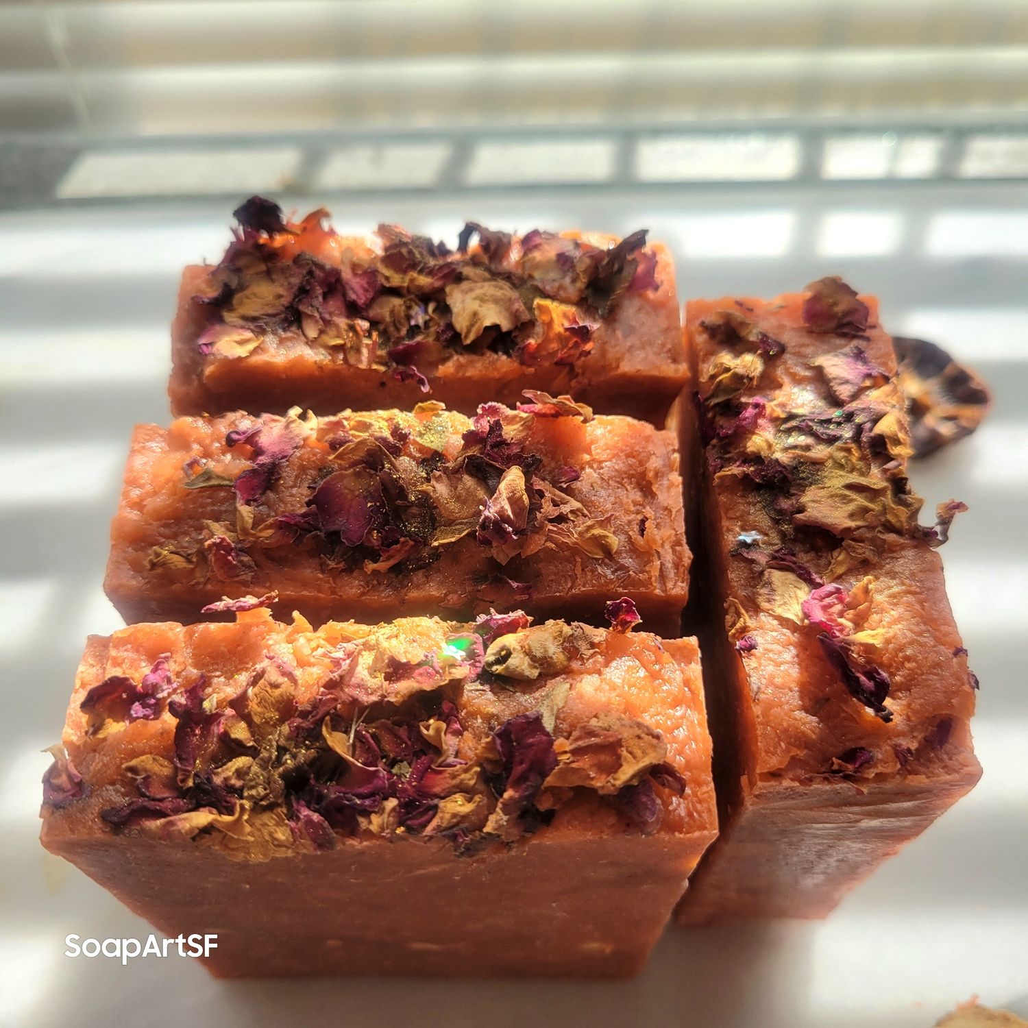 Custom Soap Loaf (Example - 10 bars), soap in photos are examples only