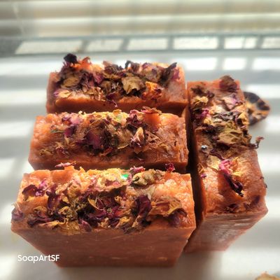 Custom Soap Loaf (Example - 10 bars), soap in photos are examples only