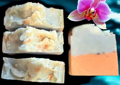 Soap, Salt Bar (&quot;Sea Salt &amp; Orchid&quot; Fragrance)