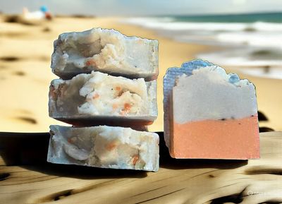 Soap, Salt Bar (&quot;Sea Salt &amp; Orchid&quot; Fragrance)
