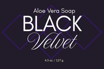 Soap, Black Velvet 