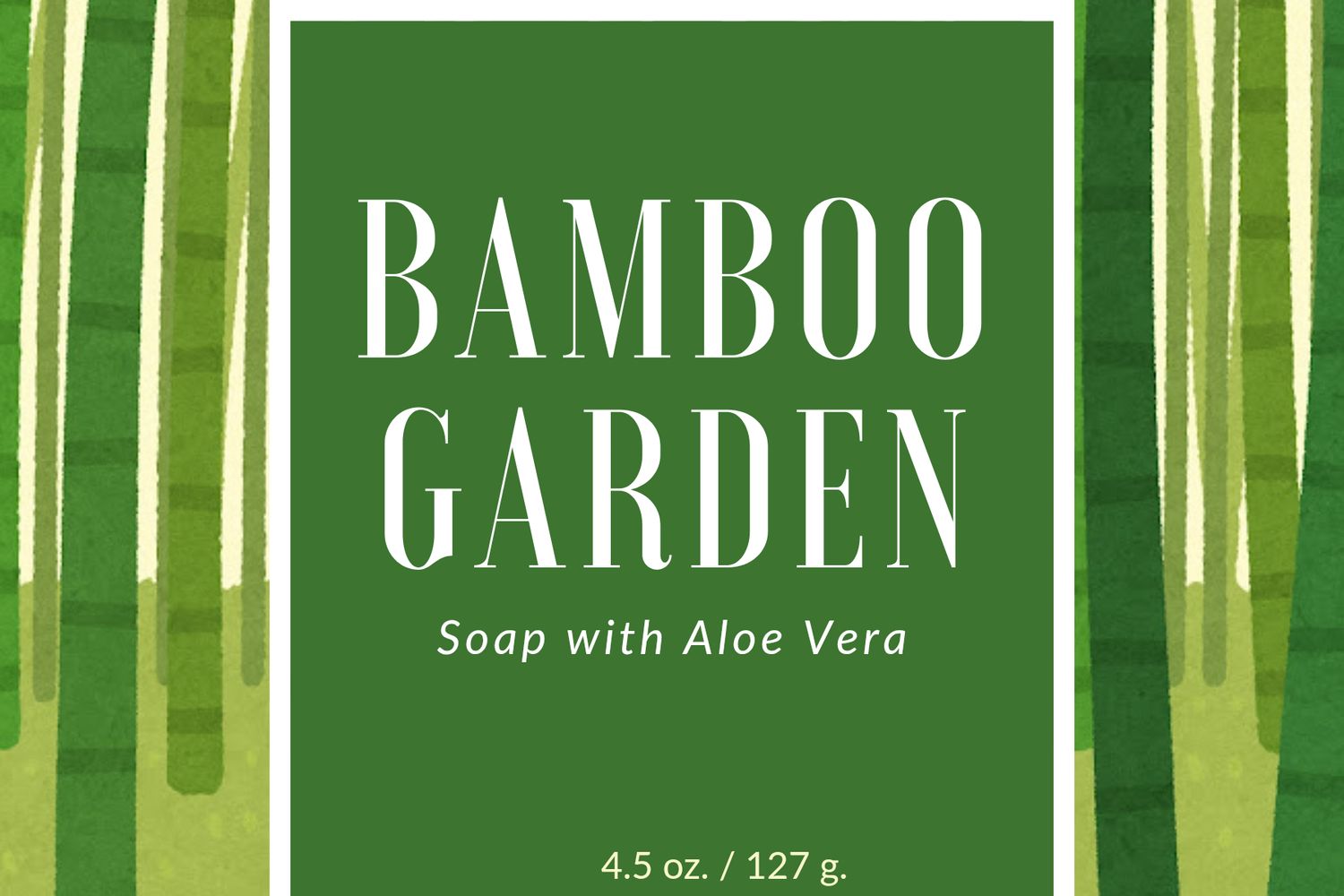 Soap, Bamboo Garden