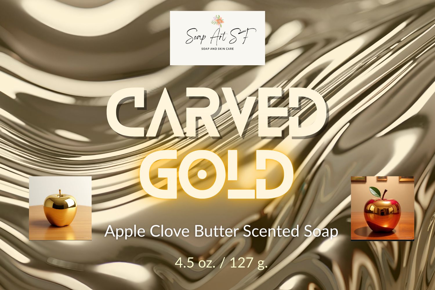 Soap, Carved Apples
