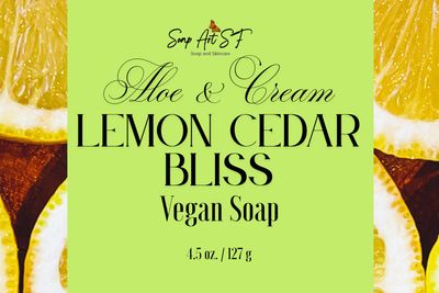 Soap, Lemon Cedar Bliss